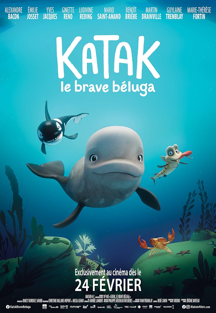 دانلود فیلم Katak: The Brave Beluga 2023 با دوبله اختصاصی