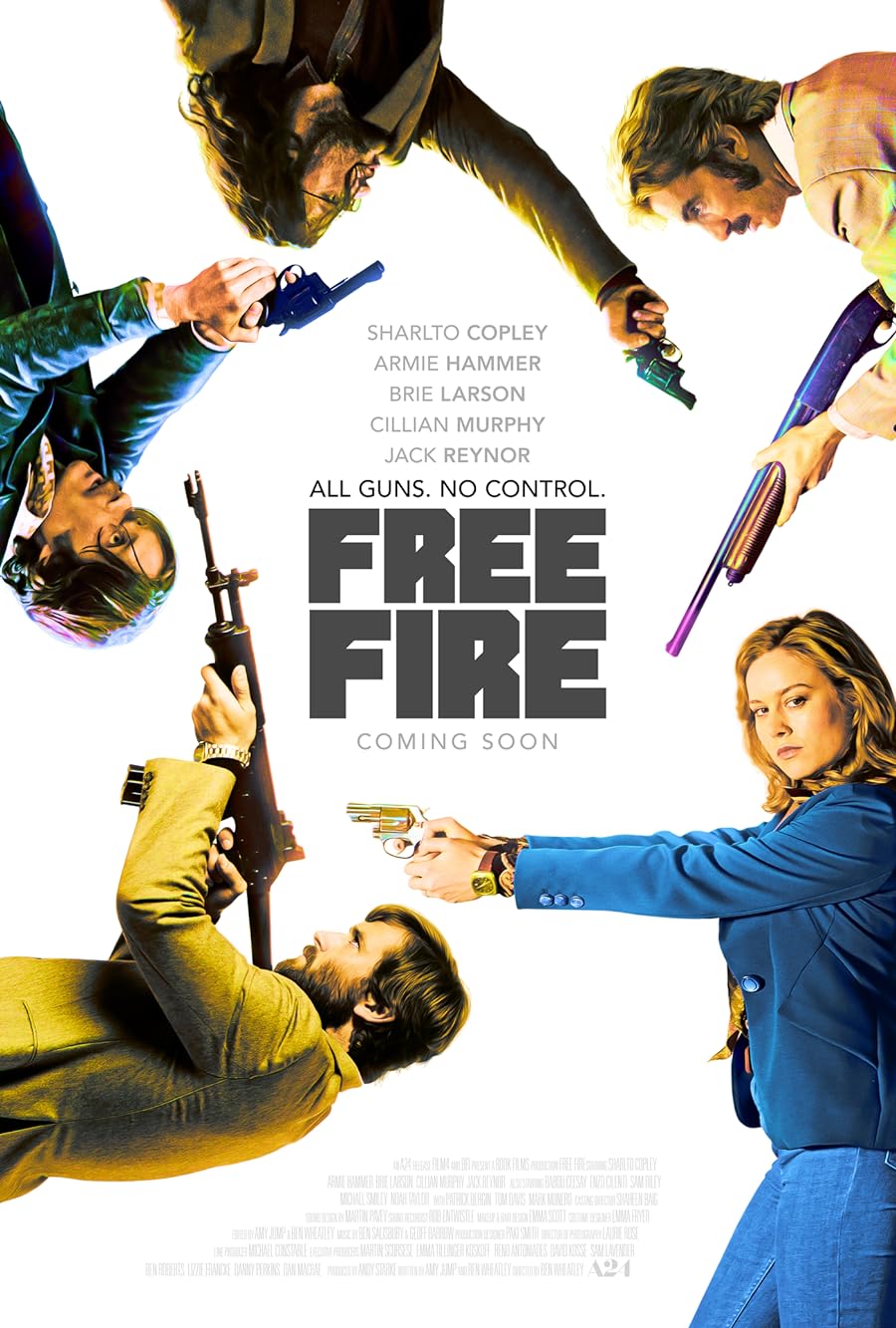 دانلود دوبله فارسی فیلم Free Fire 2016