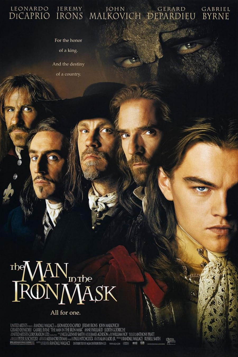 دانلود دوبله فارسی فیلم The Man in the Iron Mask 1998