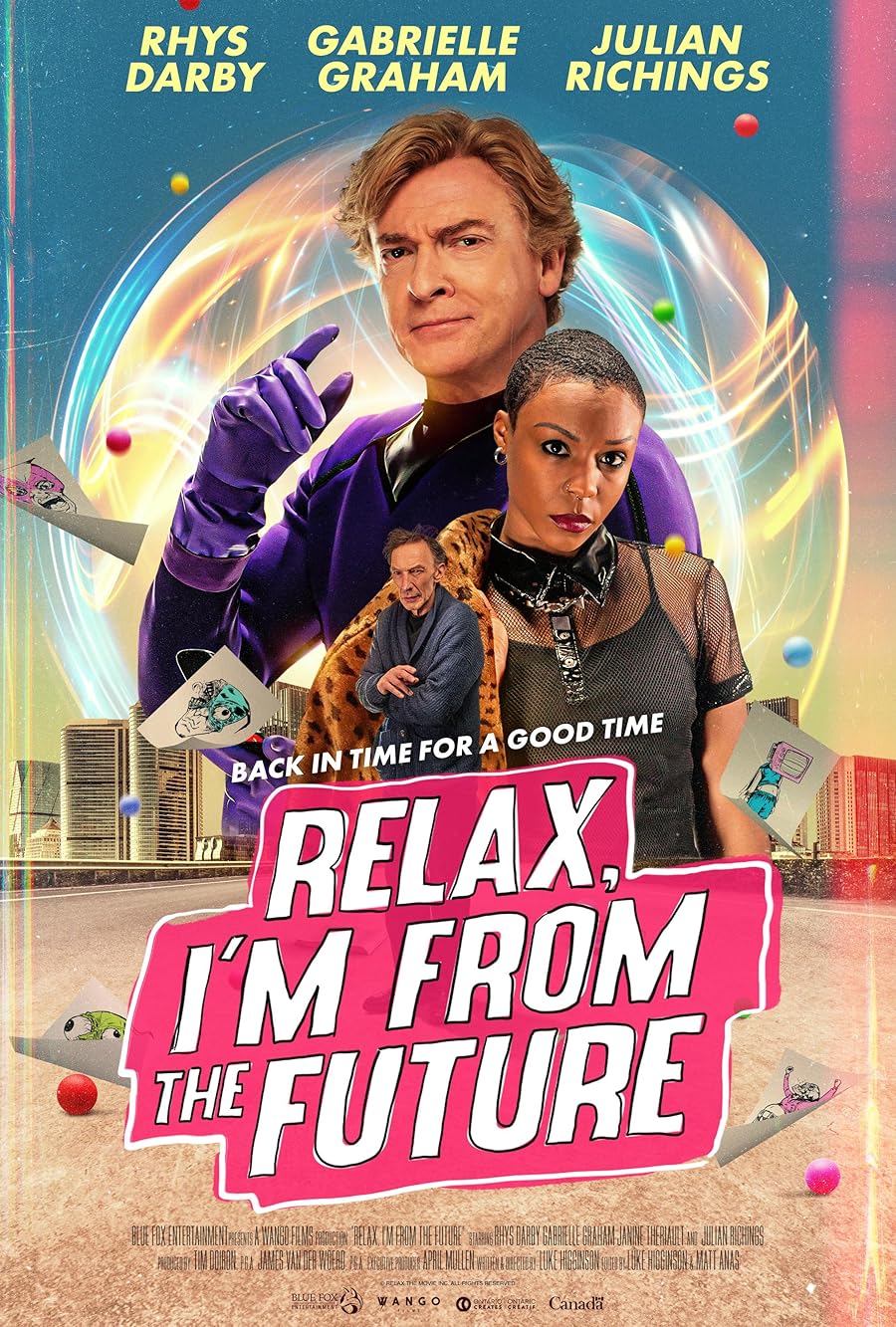 دانلود فیلم Relax, I’m from the Future 2022 با دوبله اختصاصی