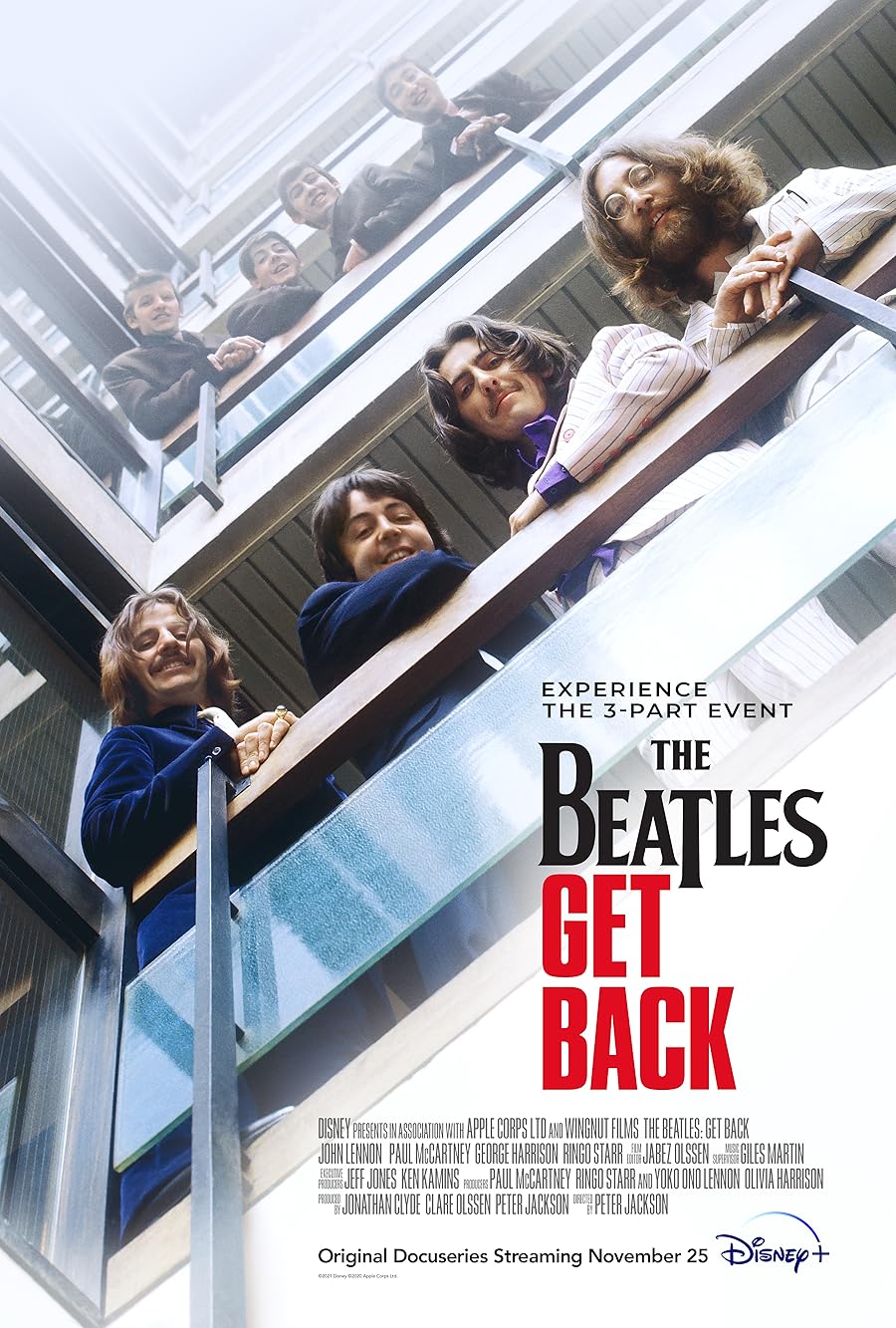 دانلود فیلم The Beatles: Get Back 2021 با زیرنویس فارسی چسبیده