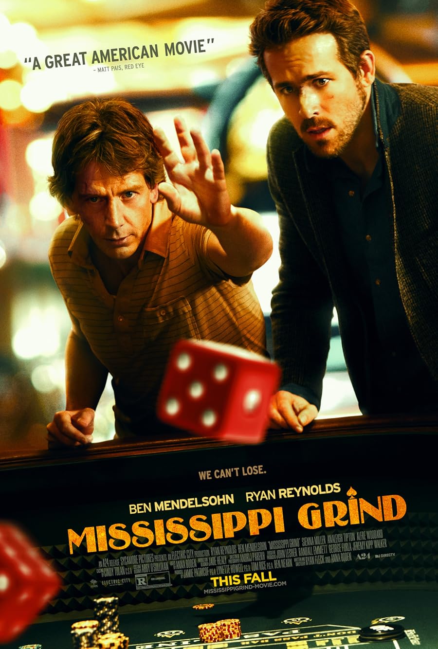 دانلود فیلم Mississippi Grind 2015 با زیرنویس چسبیده