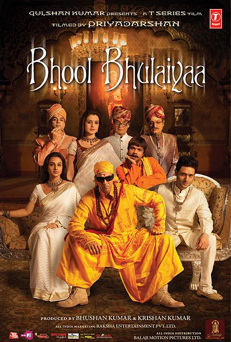 دانلود فیلم Bhool Bhulaiyaa 2007 با زیرنویس فارسی چسبیده